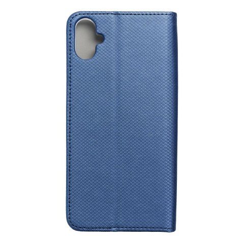 Etui z klapką na Samsung A05 Smart Case Book granatowe