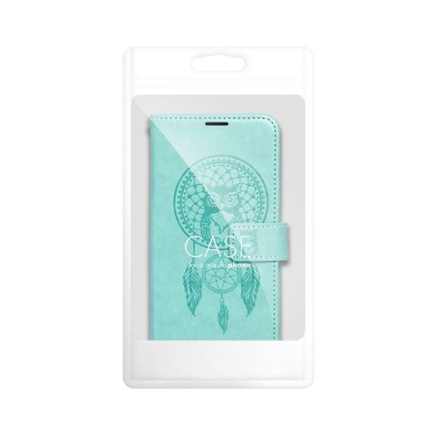 Etui z klapką na Samsung A06 Mezzo Book łapacz snów zielone
