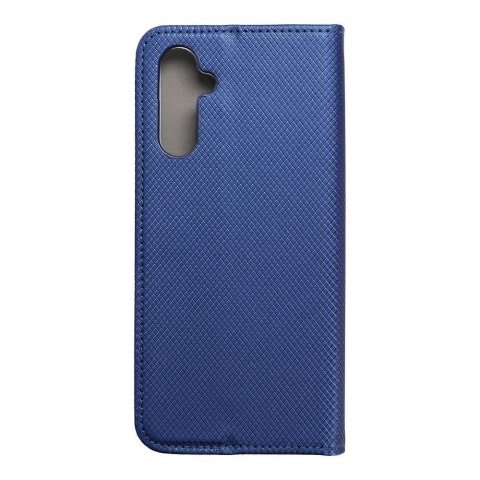 Etui z klapką na Samsung A14 5G Smart Case Book granatowe