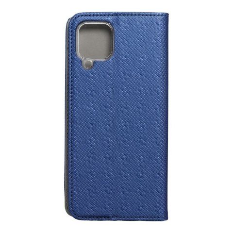 Etui z klapką na Samsung A22 4G Smart Case Book granatowe