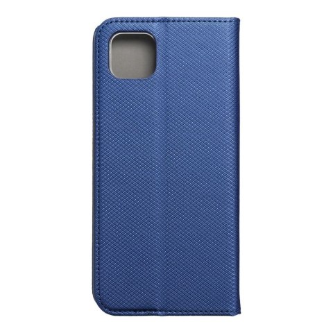 Etui z klapką na Samsung A22 5G Smart Case Book granatowe