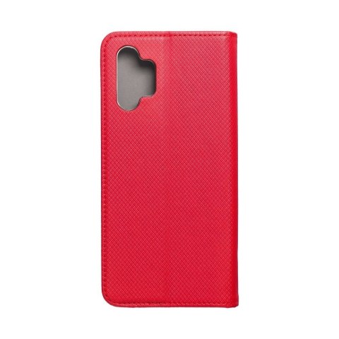 Etui z klapką na Samsung A32 5G Smart Case Book czerwone
