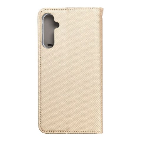 Etui z klapką na Samsung A34 5G Smart Case Book złote
