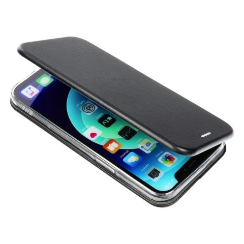 Etui z klapką na Samsung A35 Elegance Book czarne