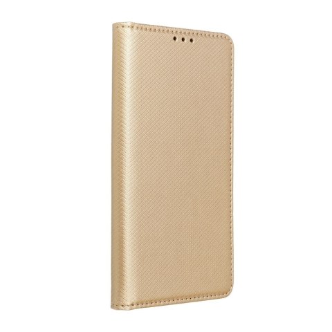 Etui z klapką na Samsung A37 5G Smart Case Book złote