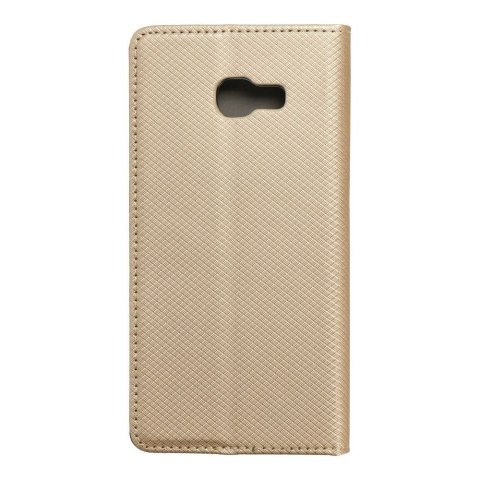 Etui z klapką na Samsung A5 2017 Smart Case Book złote