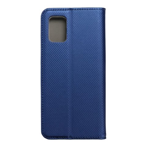 Etui z klapką na Samsung A51 5G Smart Case Book granatowe