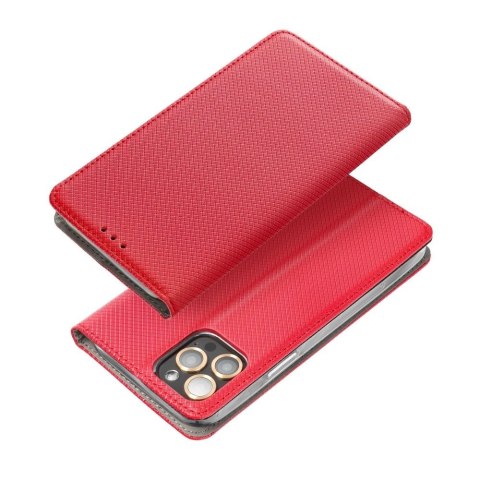 Etui z klapką na Samsung A55 Smart Case Book czerwone