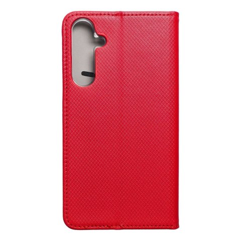 Etui z klapką na Samsung A55 Smart Case Book czerwone