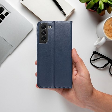 Etui z klapką na Samsung A57 5G Smart Magneto granatowe