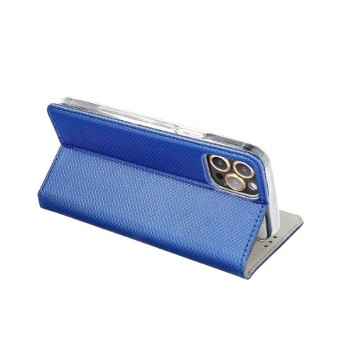 Etui z klapką na Samsung J3/J3 2016 Smart Case Book granatowe