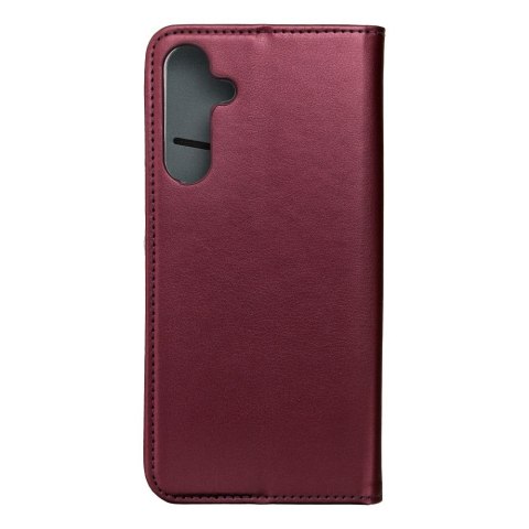 Etui z klapką na Samsung M16 5G Smart Magneto burgundowe