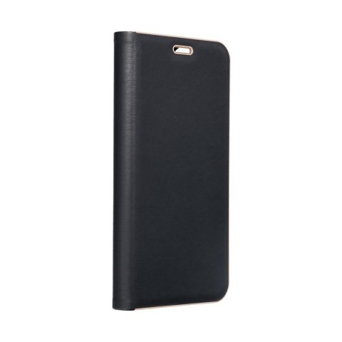 Etui z klapką na Samsung S23 FE Luna Book Gold czarne