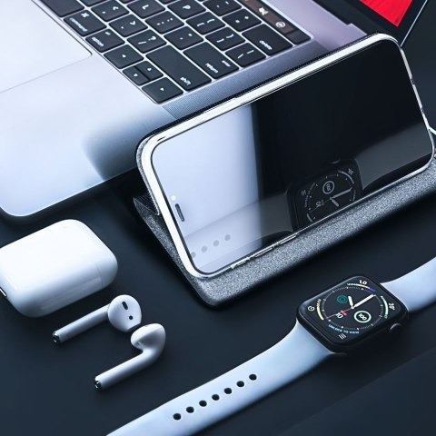 Etui z klapką na Samsung S24 FE Sensitive Book czarne