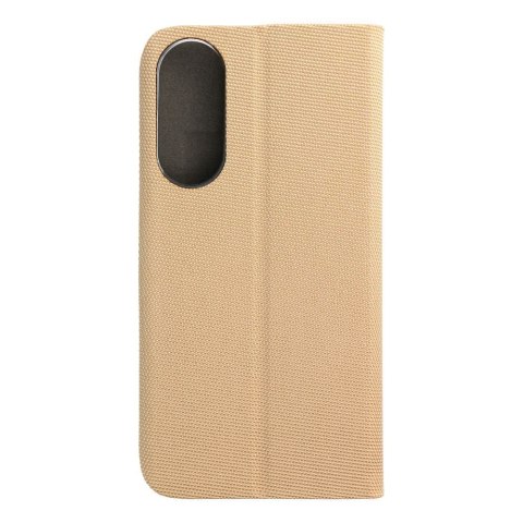 Etui z klapką na Samsung S25 EDGE Sensitive Book złote