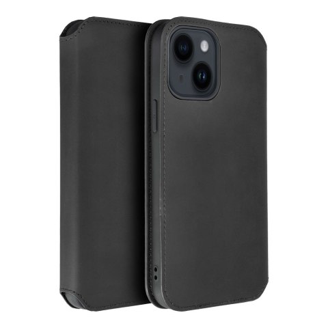 Etui z klapką na Samsung S25 PLUS Dual Pocket Book czarne