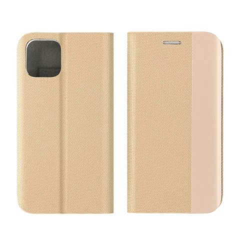 Etui z klapką na Samsung S25 PLUS Sensitive Book złote