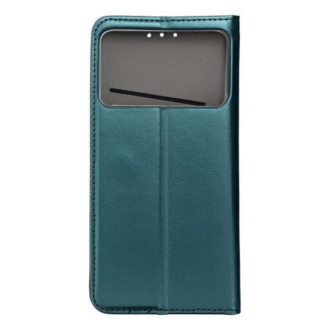 Etui z klapką na Samsung S26 EDGE Smart Magneto ciemnozielone