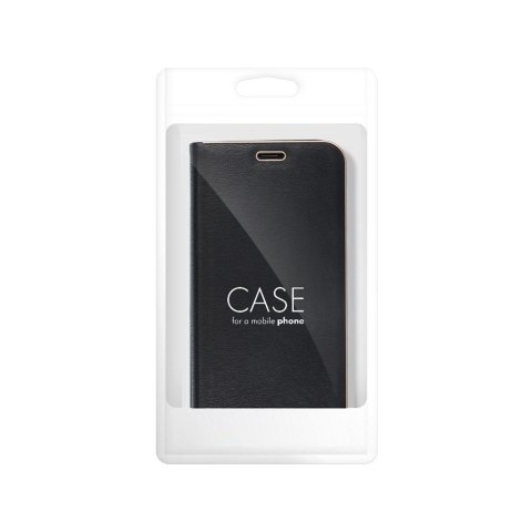 Etui z klapką na Xiaomi Redmi 14C Luna Book Gold czarne