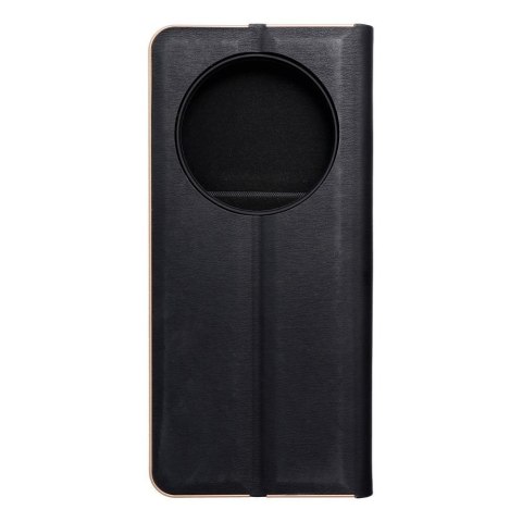 Etui z klapką na Xiaomi Redmi 14C Luna Book Gold czarne