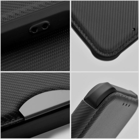 Etui z klapką na Xiaomi Redmi 14C Razor Book czarne