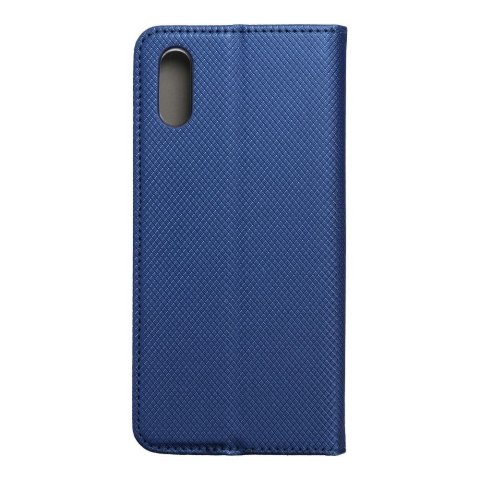 Etui z klapką na Xiaomi Redmi 9A Smart Case Book granatowe