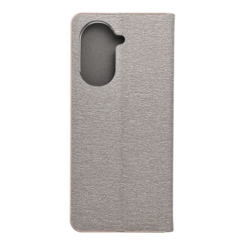 Etui z klapką na Xiaomi Redmi A5 ( 173,3 x 79,4 x 8,26) Luna Book Gold srebrne