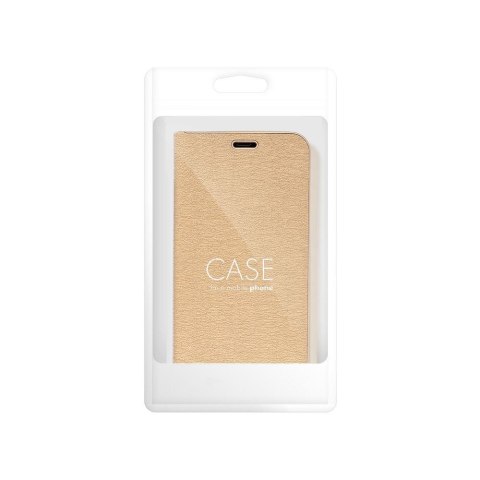Etui z klapką na Xiaomi Redmi NOTE 13 PRO 4G / POCO M6 PRO 4G Luna Book Gold złote
