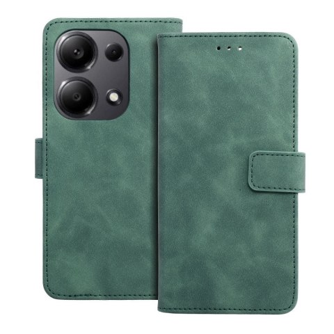 Etui z klapką na Xiaomi Redmi NOTE 13 PRO 4G / POCO M6 PRO 4G Tender Book zielone