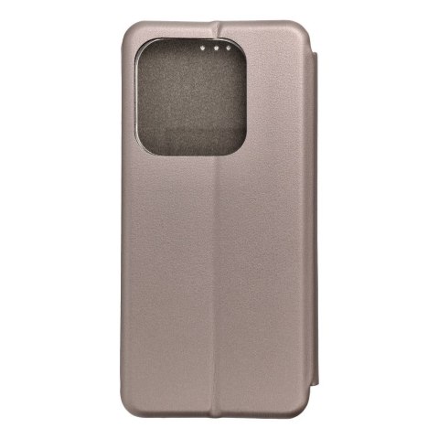 Etui z klapką na Xiaomi Redmi NOTE 14 5G Elegance Book stalowe