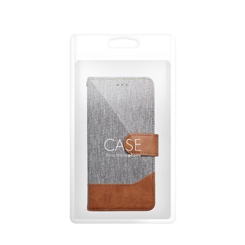 Etui z klapką na Xiaomi Redmi NOTE 14 5G Jeans Book szare
