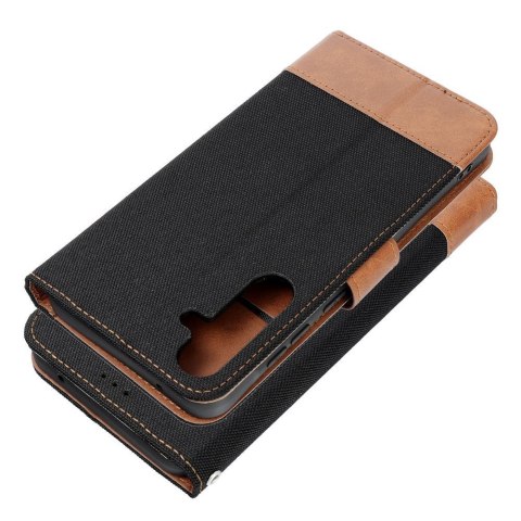 Etui z klapką na Xiaomi Redmi NOTE 14 PRO 4G Jeans Book czarne