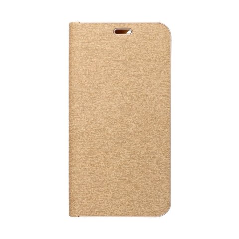 Etui z klapką na Xiaomi Redmi NOTE 14 PRO 4G Luna Book Gold złote