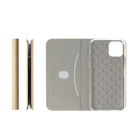 Etui z klapką na Xiaomi Redmi NOTE 14 PRO 4G Sensitive Book złote