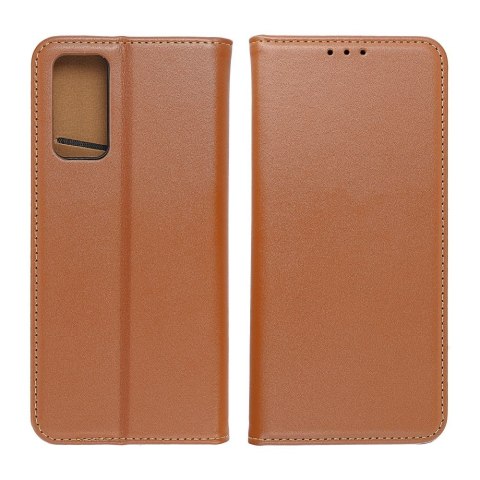 Etui z klapką na Xiaomi Redmi NOTE 14 PRO 4G Smart Pro Book skórzane brązowe