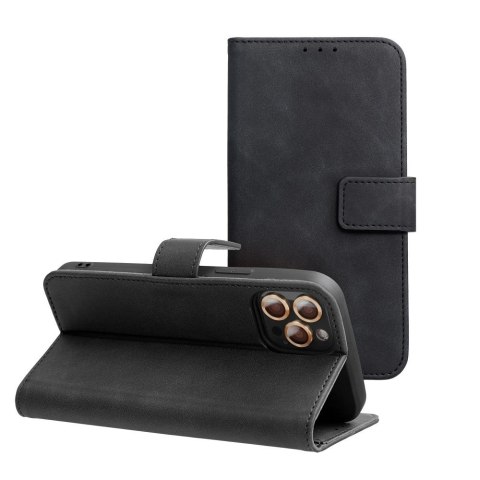 Etui z klapką na Xiaomi Redmi NOTE 14 PRO 4G Tender Book czarne