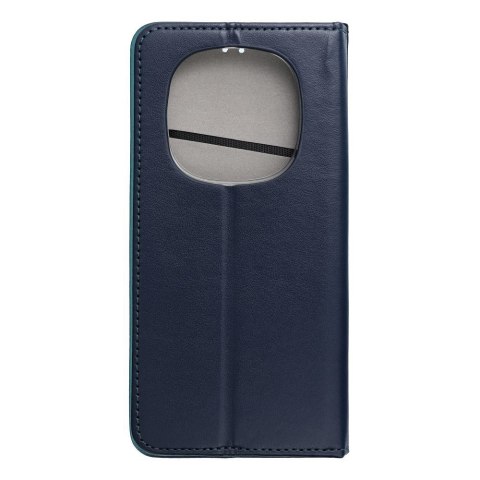 Etui z klapką na Xiaomi Redmi NOTE 14 PRO 5G / 14 PRO PLUS 5G Smart Magneto granatowe