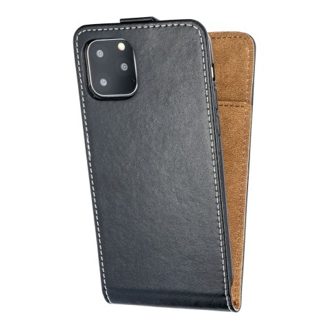 Etui z klapką pionowe na Samsung A50 Slim Flexi Fresh czarne