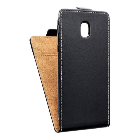 Etui z klapką pionowe na Samsung J5 2017 Slim Flexi Fresh czarne