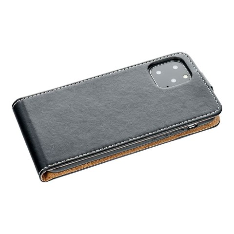 Etui z klapką pionowe na Samsung S24 FE Slim Flexi Fresh czarne
