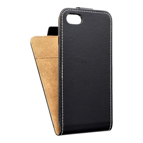 Etui z klapką pionowe na iPhone 7 / 8 / SE 2020 / SE 2022 Slim Flexi Fresh czarne