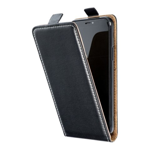 Etui z klapką pionowe na Xiaomi Redmi NOTE 9 PRO Slim Flexi Fresh czarne