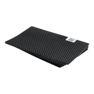 Folia do cięcia do plotera na tył telefonu 180 x 120 mm 10 sztuk - carbon
