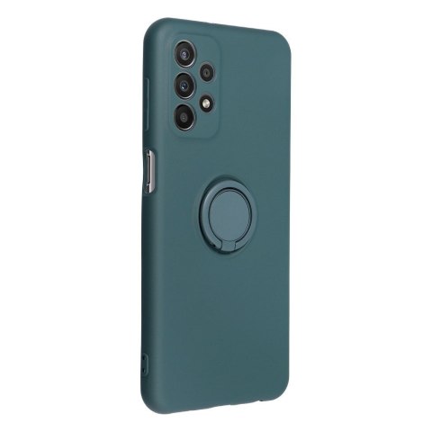 Futerał do Samsung A36 5G Silicone Ring zielony