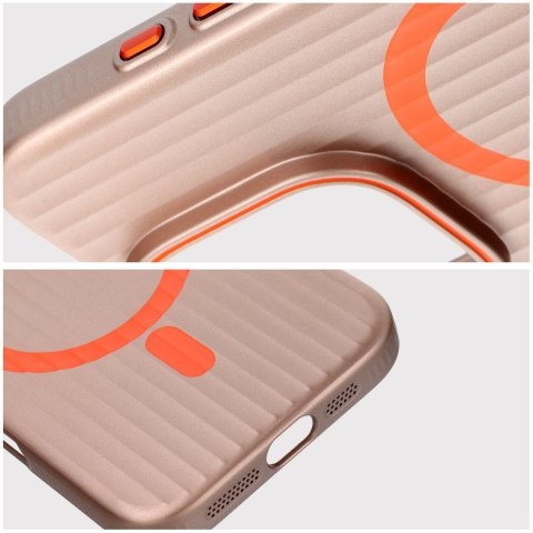 Futerał do iPhone 13 PRO Simply zgodny z MagSafe tytanowy pustynny