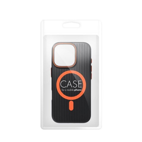 Futerał do iPhone 16 PLUS Simply zgodny z MagSafe tytanowy czarny