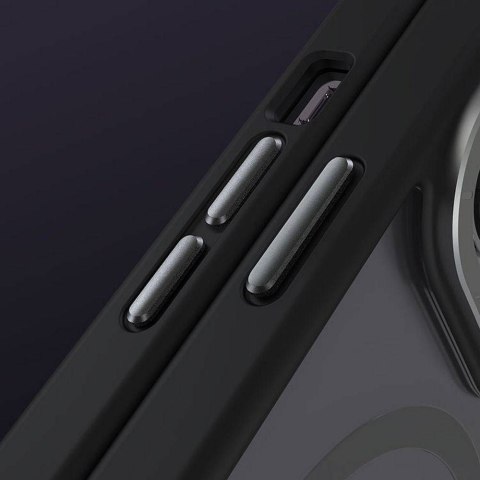 Futerał X-ONE Dropguard Magnetic Case Air (kompatybilny z MagSafe) - do Apple iPhone 15 Plus czarny