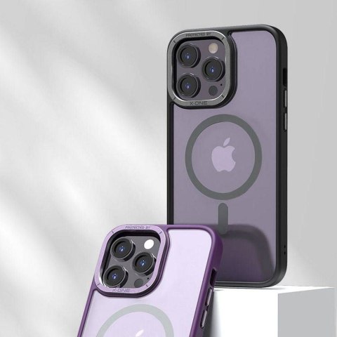 Futerał X-ONE Dropguard Magnetic Case Air (kompatybilny z MagSafe) - do Apple iPhone 15 Plus czarny