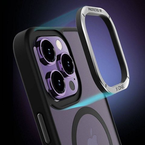 Futerał X-ONE Dropguard Magnetic Case Air (kompatybilny z MagSafe) - do Apple iPhone 16 Plus czarny