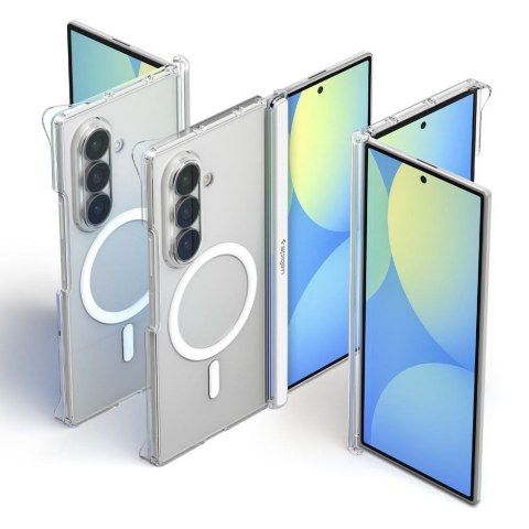 Futerał SPIGEN AIRSKIN ZERO kompatybilny z MagSafe do SAMSUNG GALAXY Z FOLD 8 ULTRA transparentny/biały